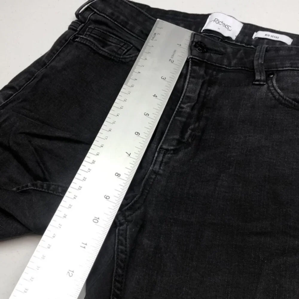 PREMIUM RIDERS BY LEE BLACK MID VEGAS SUPER SKINNY JEANS 11/31x28 ⭐️